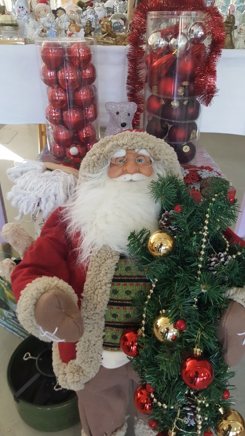 Weihnachtsmann Deko