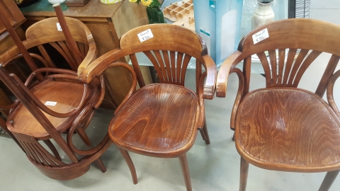 Sessel,  Holz, Braun,