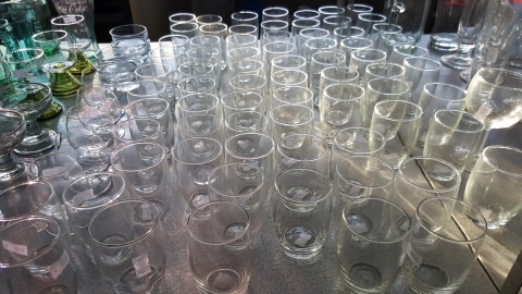 Glas, Gläseer, Trinkgläser, Wasserglas, 