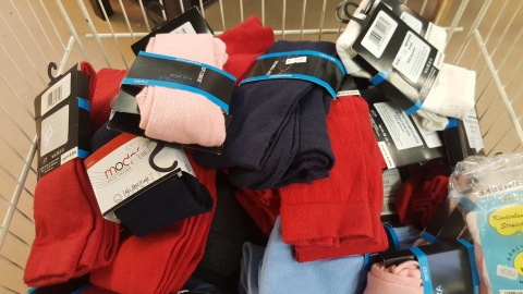 Socken, rot, blau, schwarz, Kiddy, Skin, Ergora, Sanetta, Unterhose, 