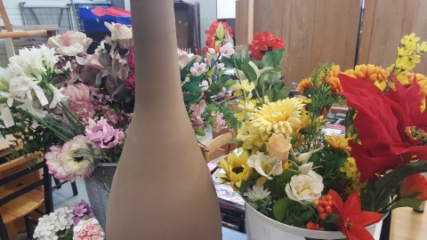 Blumen, Plastikblumen, 