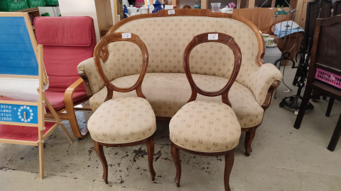 Couch, Sofa, Stoffcouch, Stoffsofa, Sessel, Stoffsessel, 